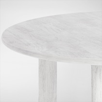 boca dining white dining table   