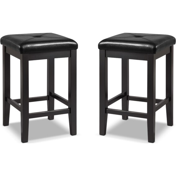 Bodega Set of 2 CounterHeight Stools Value City Furniture