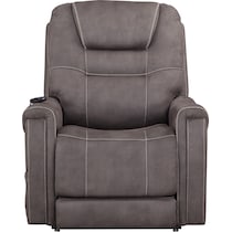 boden dark brown lift chair   
