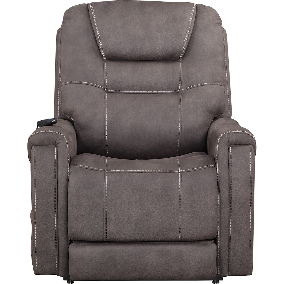 boden dark brown lift chair   