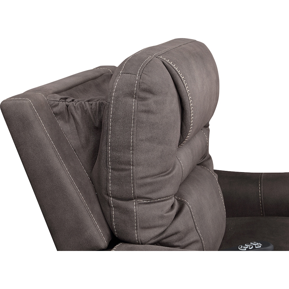 boden dark brown lift chair   