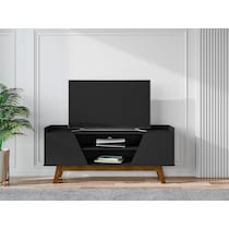 bogardus black tv stand   