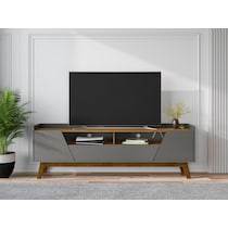 bogardus gray tv stand   