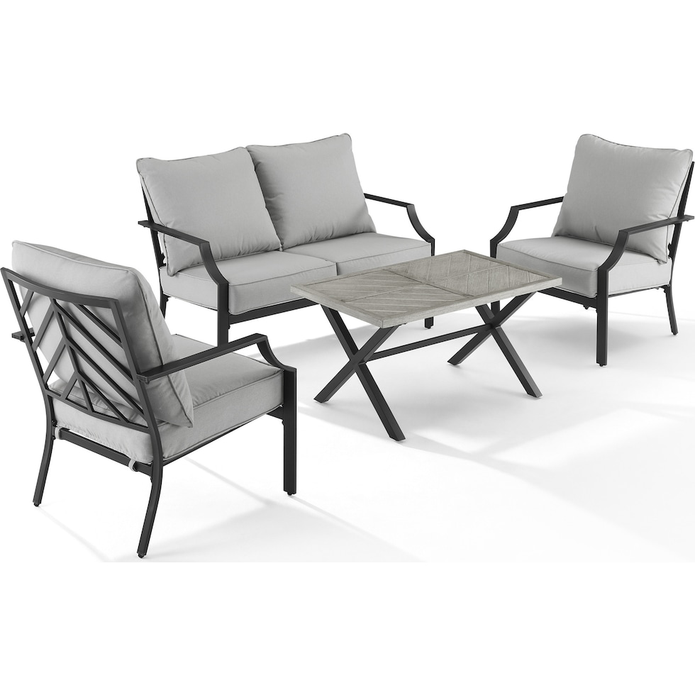 boise gray  pc outdoor living   