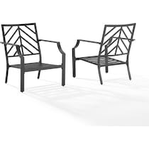 boise gray outdoor chair   