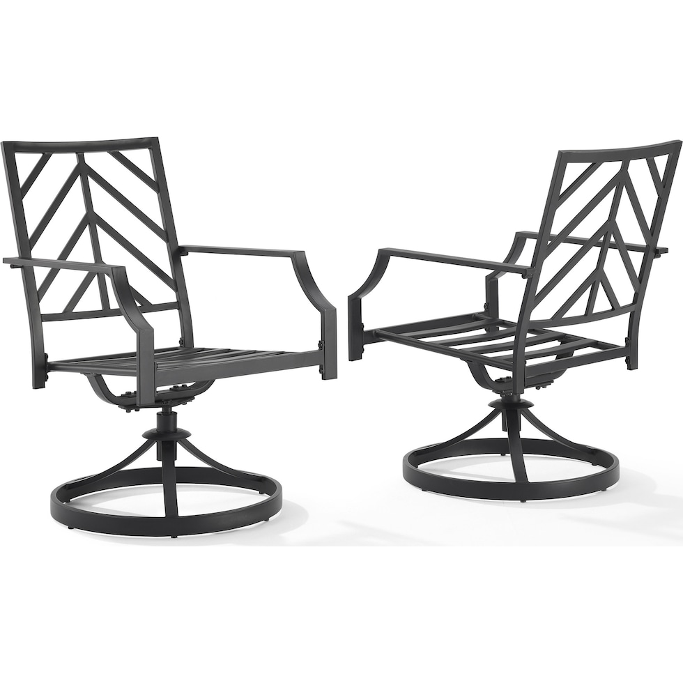 boise gray outdoor dining chair   