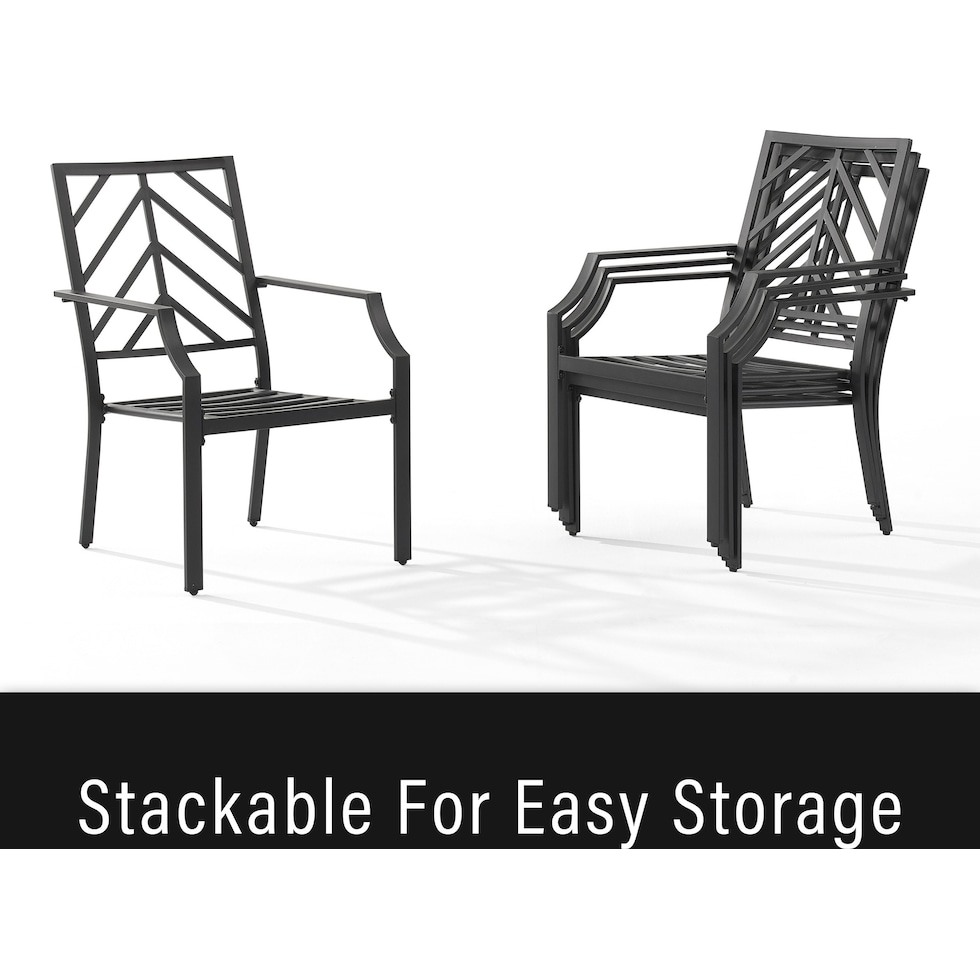 boise gray outdoor dining chair   