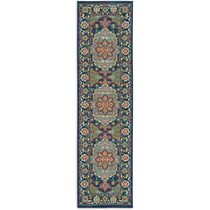 bokara green outdoor area rug   