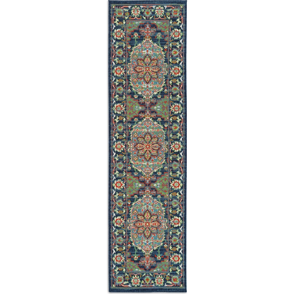 bokara green outdoor area rug   