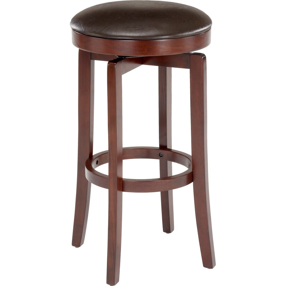 bonaly dark brown bar stool   