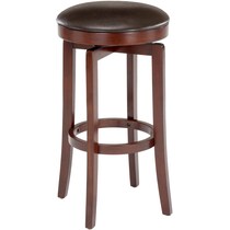 bonaly dark brown counter height stool   