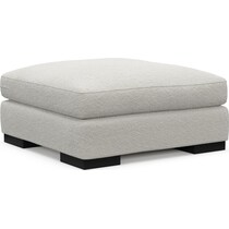bondi gray ottoman   