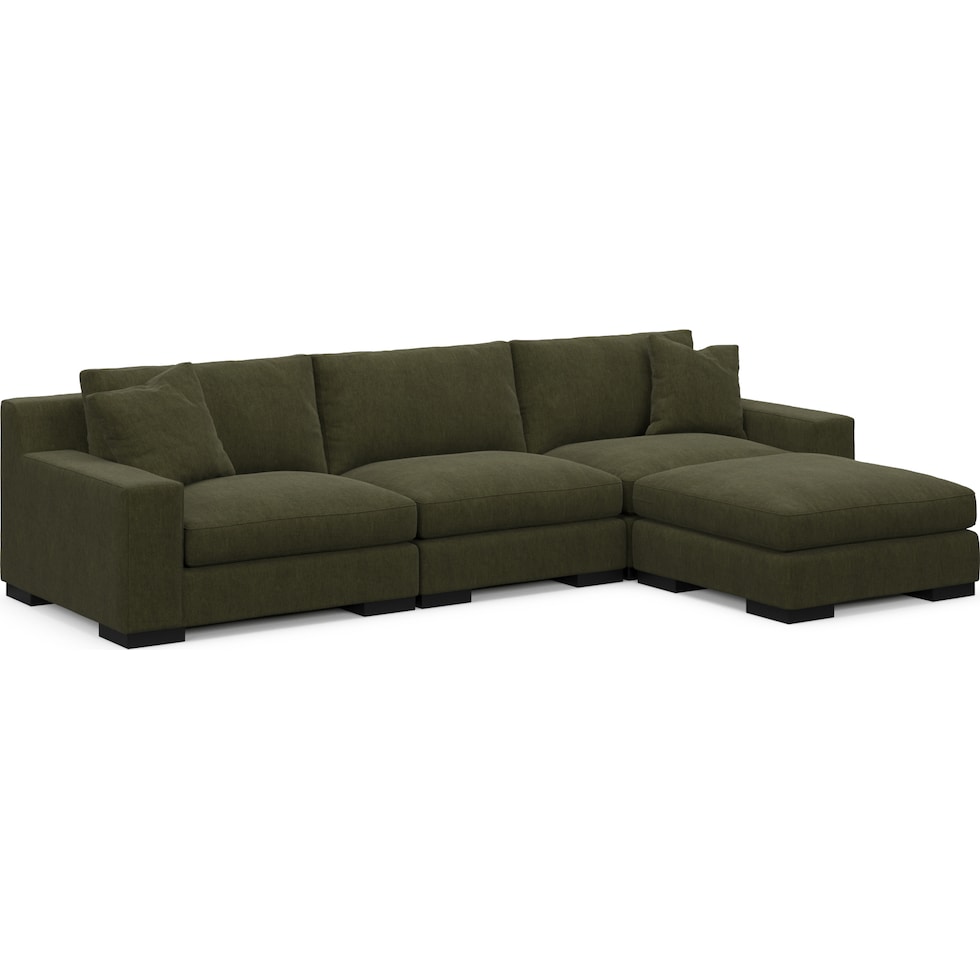 bondi green sectional   