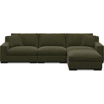 bondi green sectional   