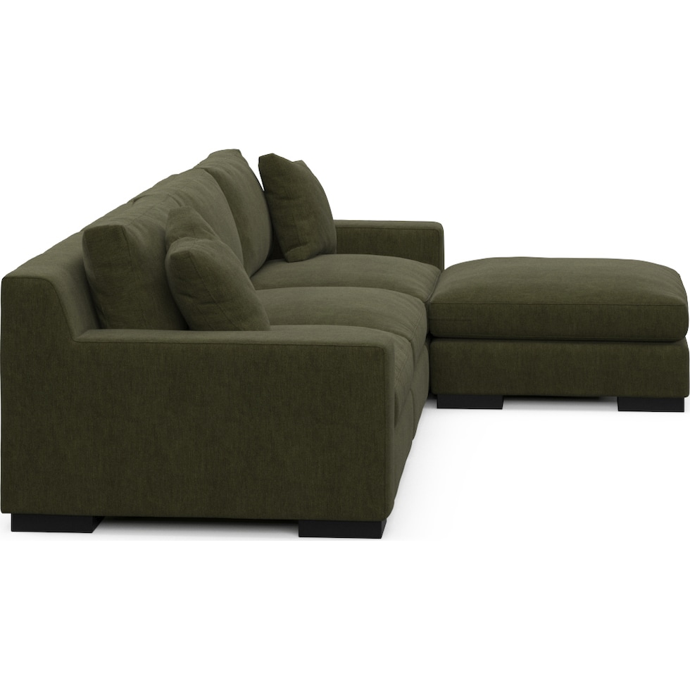 bondi green sectional   