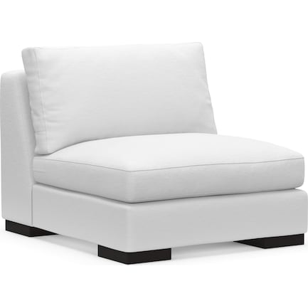 Bondi Foam Comfort Armless Chair - Contessa Vanilla