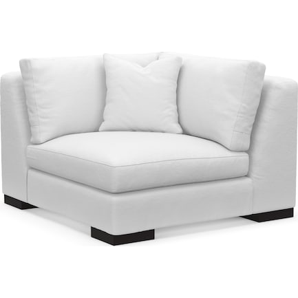 Bondi Foam Comfort Corner Chair - Contessa Vanilla