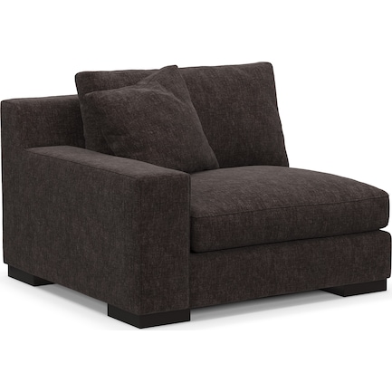 Bondi Foam Comfort Left-Facing Chair - Contessa Java
