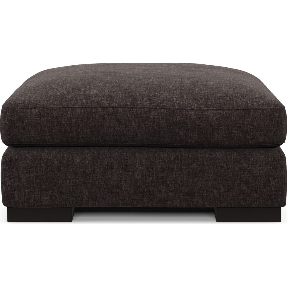 bondi white ottoman   