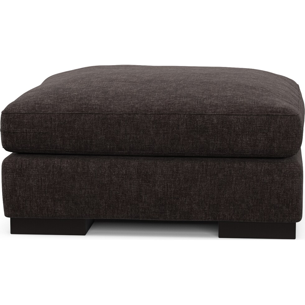 bondi white ottoman   