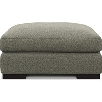 bondi white ottoman   