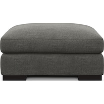 bondi white ottoman   