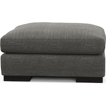 bondi white ottoman   