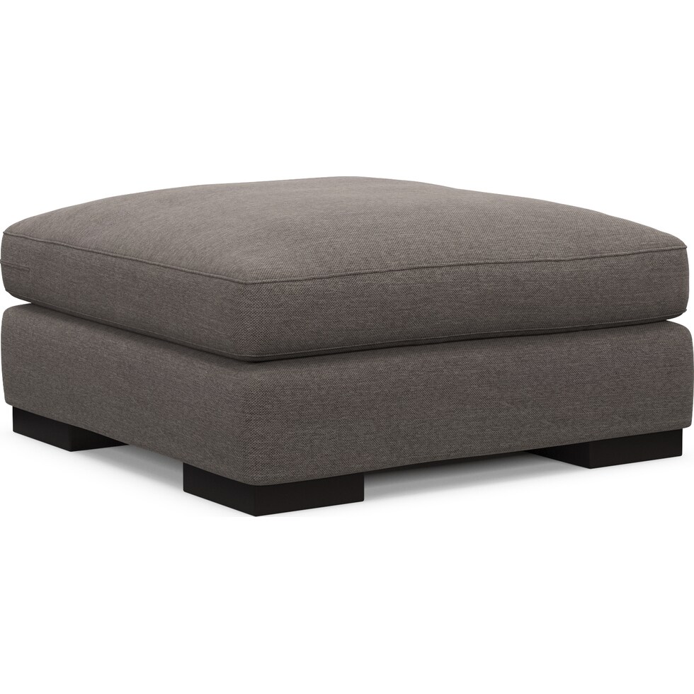 bondi white ottoman   