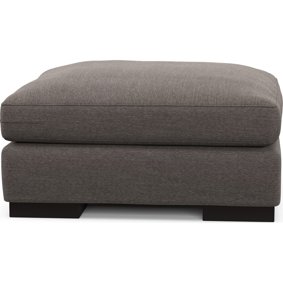 bondi white ottoman   