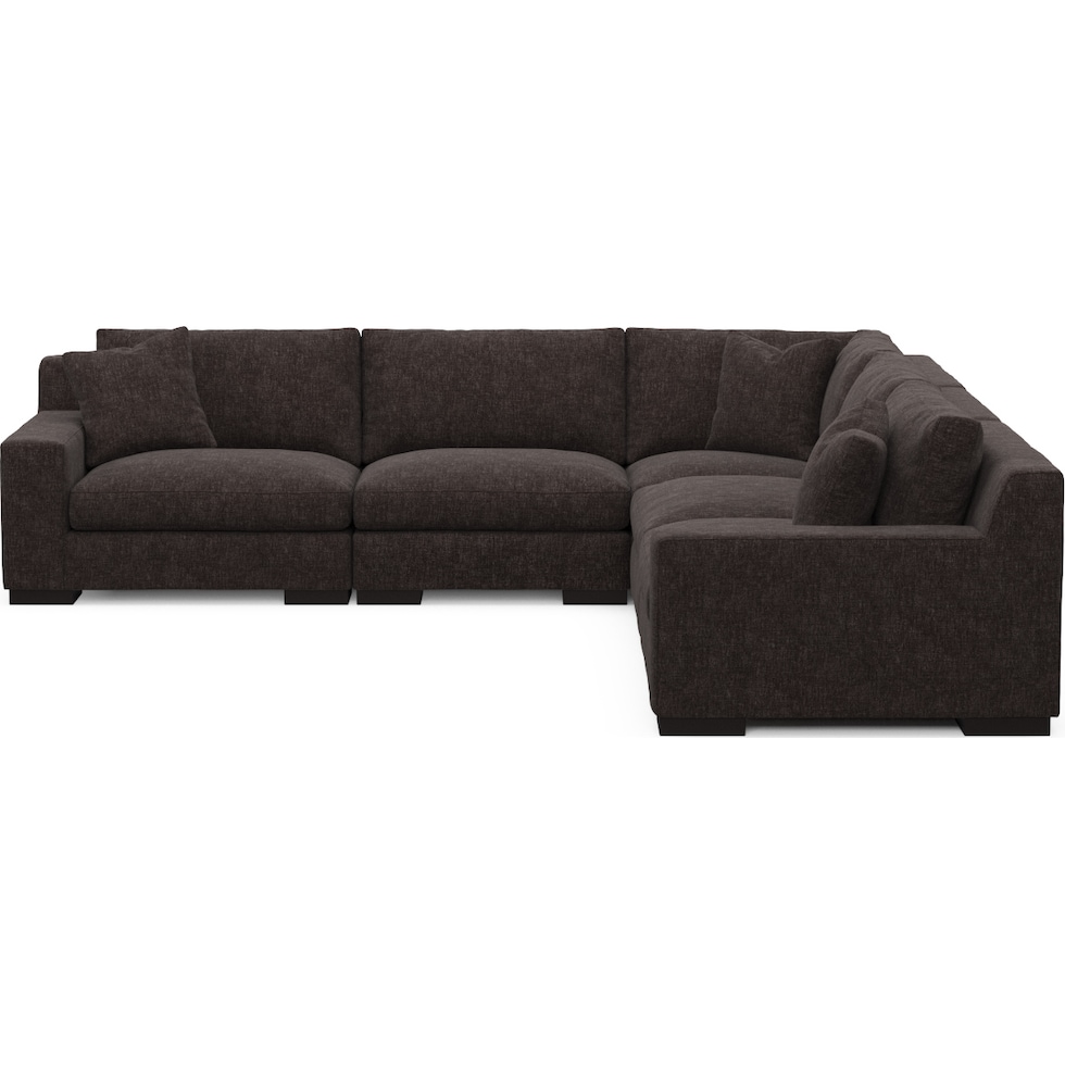 bondi white sectional   