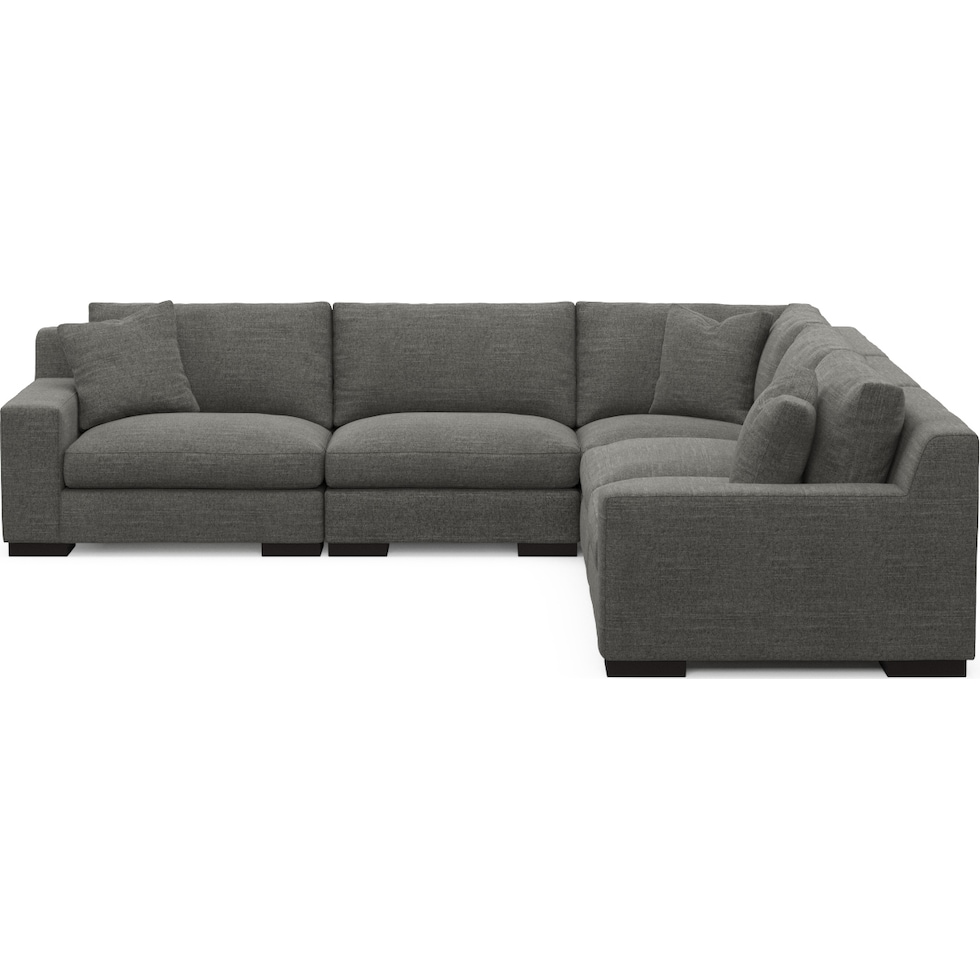 bondi white sectional   