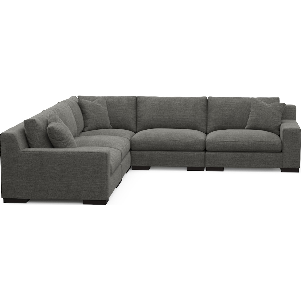 bondi white sectional   