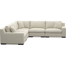 bondi white sectional   