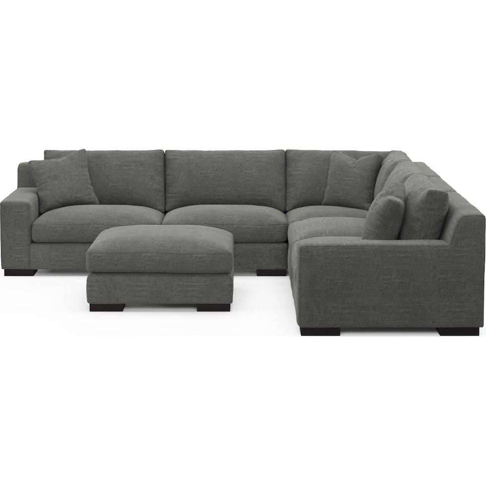 bondi white sectional   