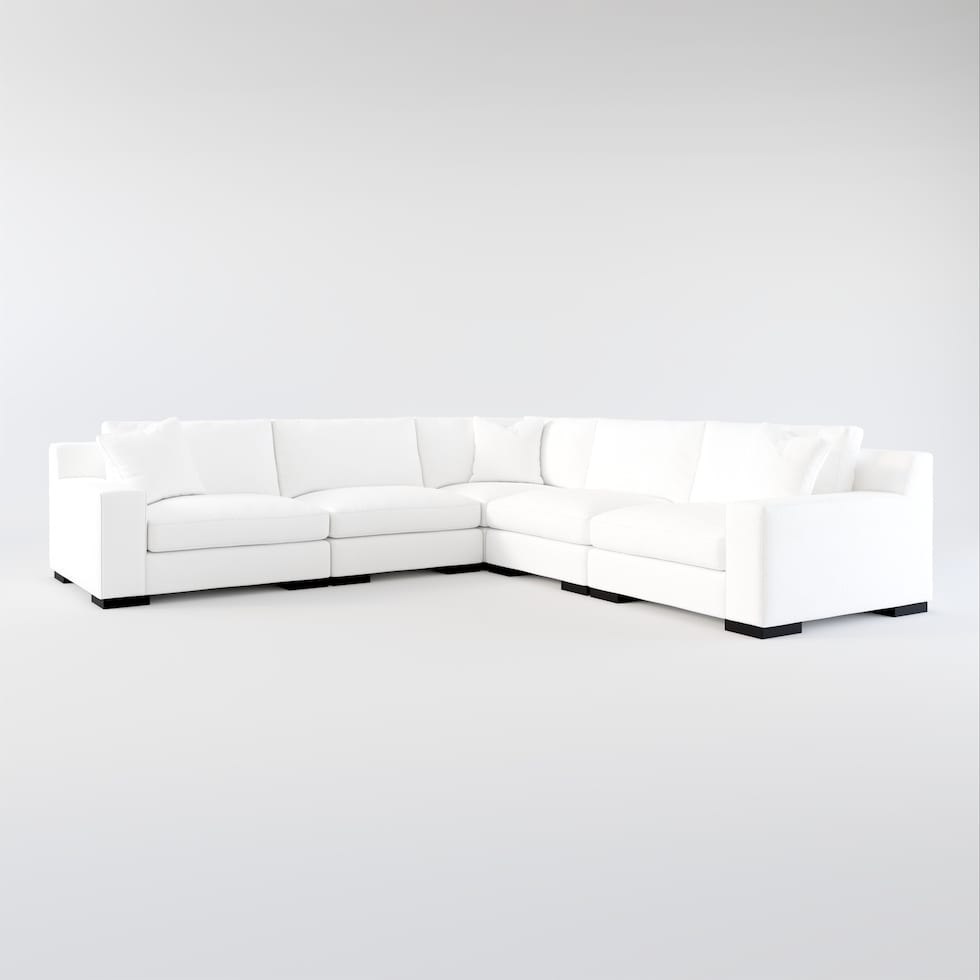 bondi white sectional web   