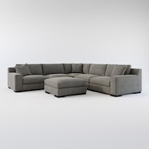 bondi white sectional web   