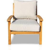 bonita white outdoor chair   