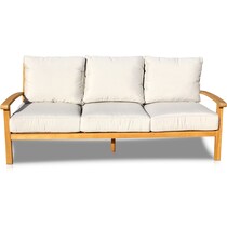 bonita white outdoor sofa   
