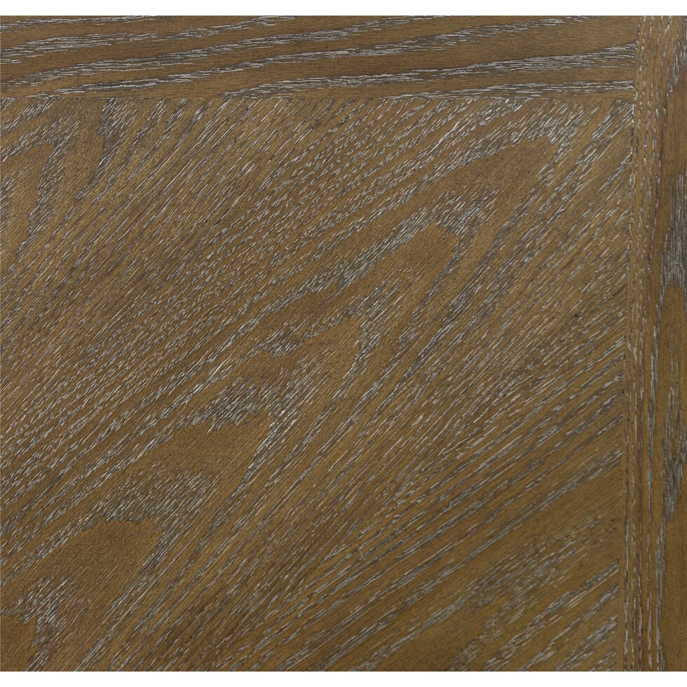 bonnieville brown distressed white dining table   