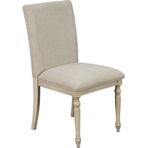 bonnieville gray dining chair   