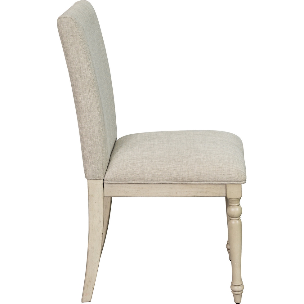 bonnieville gray dining chair   