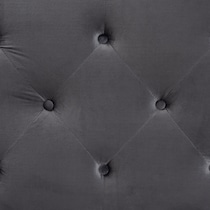 bora gray full headboard   