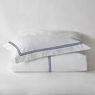 Bordeaux Queen Duvet Cover Set - Navy