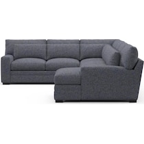 boston blue sectional   