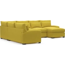 boston gold sectional   
