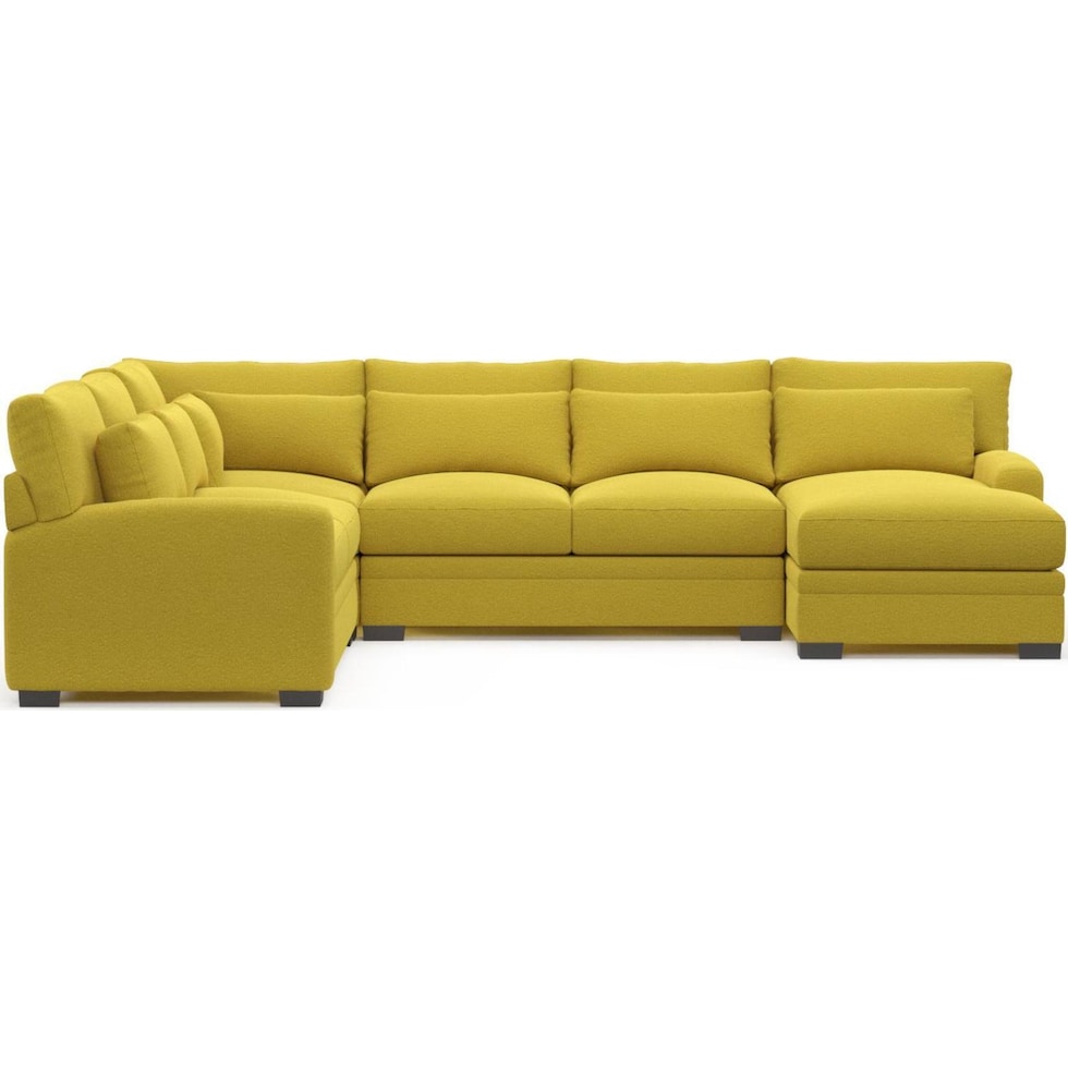 boston gold sectional   