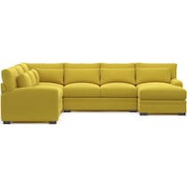 boston gold sectional   