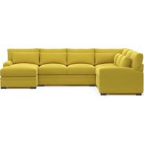 boston gold sectional   