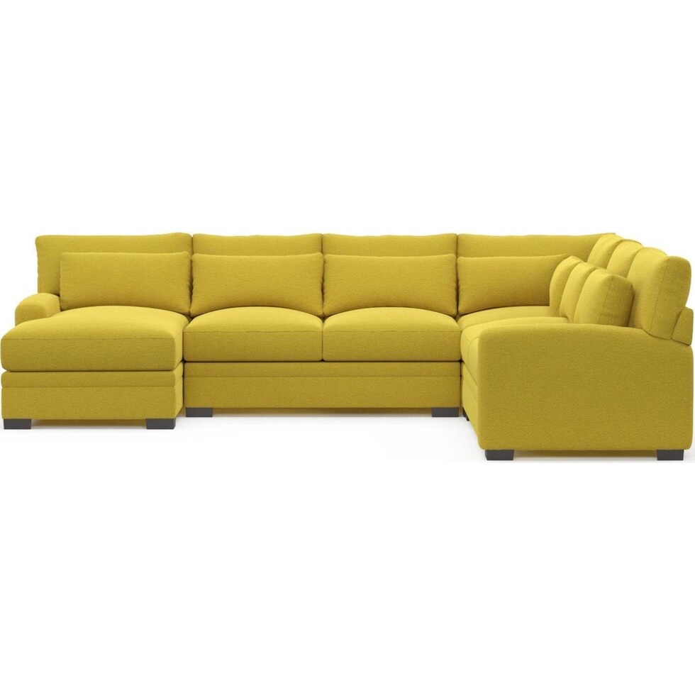 boston gold sectional   