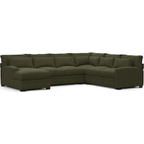boston green sectional   